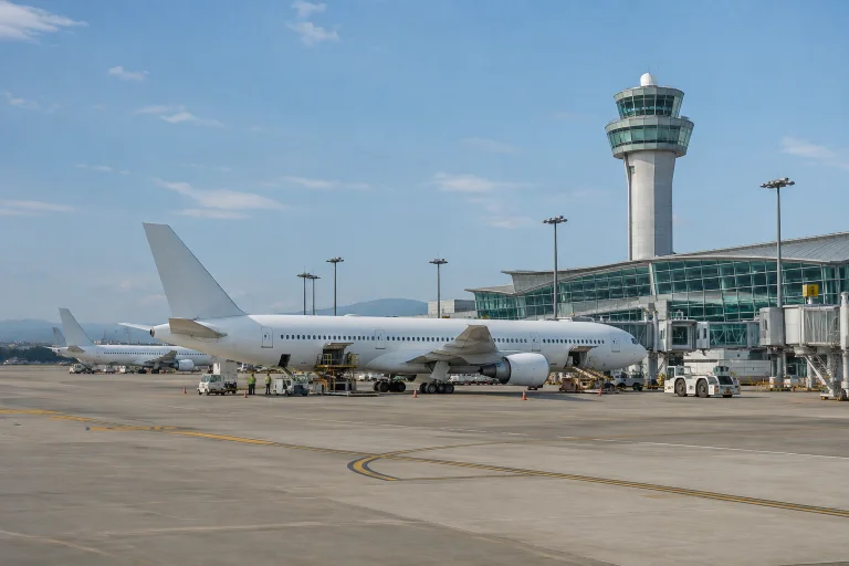 공항 보안 환경 콘셉트 이미지